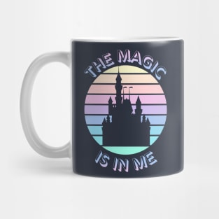 The Magic is in Me - Kingdom Castle Blue Mug